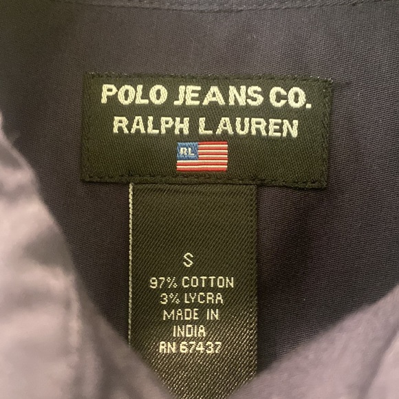Polo by Ralph Lauren Navy Button-down Shirt - Picture 2 of 2